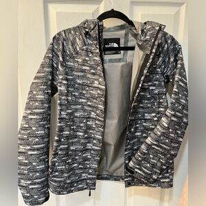 The North Face Women's Novelty Venture Full Zip Hooded Waterproof Rain Jacket.